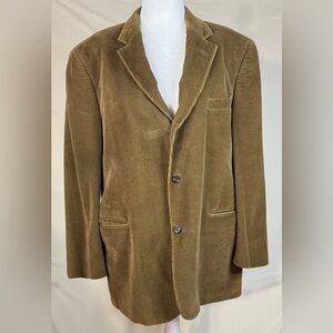 Brooks Brothers Men’s 44 Regular Corduroy Cotton 3 Button Sport Coat